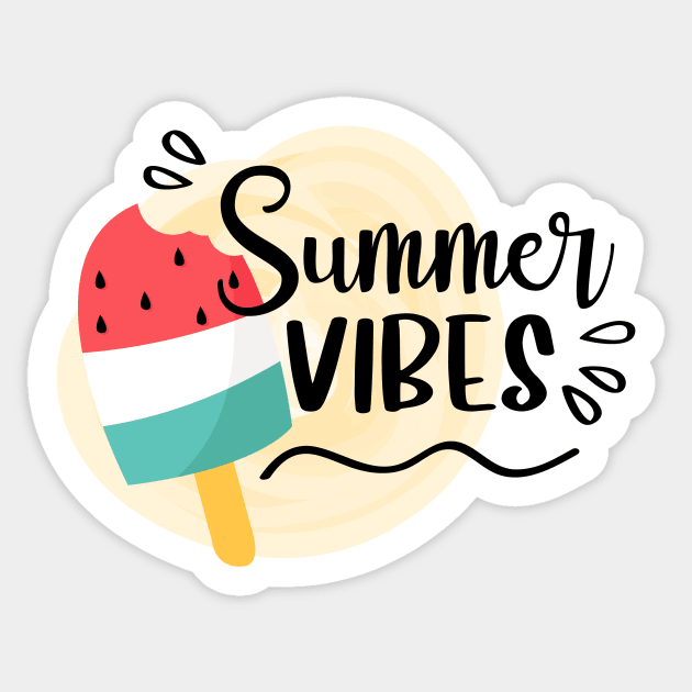 Summer Vibes Clothes and Accessories Sticker by kani